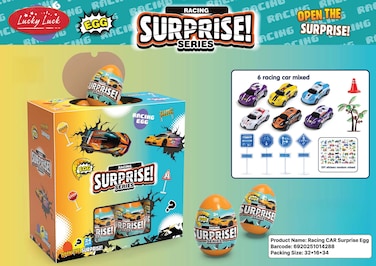 Racing CAR Surprise Egg