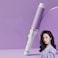 40mm Hair Curler Big Wave Negative Ion Essential Oil Coated Curling Iron,EU Plug