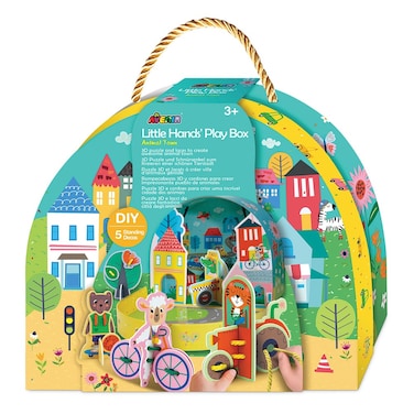 Avenir Little Hands Play Box Animal Town