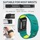 Silicone Wristband Compatible with Whoop 5.0 Band, Comfort Durable Soft Adjustable Silicone Sports Loop Strap for Men &amp; Women, with U Shapped Connector  Green Yellow -One / Peak