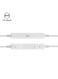Mcdodo 3.5mm Wired Earphones with Mic – Stereo Headphones for Android Phone, Laptop, Tablet – White (HP-0543)