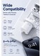 Mcdodo CH-0580 30W USB-C PD Mini GaN Fast Charger UK Plug White Single Port Type-C Wall Adapter