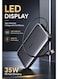 McDodo Power Bank with Built-in Cable, 10000mAh, 35W PD Fast Charging, Retractable USB-C Cable, LED Display, No Loose Cables, Portable Charger, Black, MC-0730