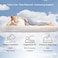 Travel Inflatable Bed with Built in pump Foldable Portable Air Bed with Carry Storage Bag for Home Camping, Beige Single