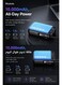 Mcdodo Mini Power Bank 10000mAh, Built-in USB-C + Lightning Cable, 22.5W PD Fast Charging, 50% More Compact, 3 Ports, iPhone + Android, FreeKit, Black, MC-2550
