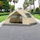 Pop-Up Camping Tent, 3-4 Person Family Size, Waterproof for Camping Hiking Beach, 195x135x205cm, 3.5kg, 210D Oxford Floor, Rectangular, All-Season, with Carry Bag Pegs Ropes