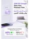 Mcdodo USB C Fast Charger 20W PD Wall Adapter UK Plug CH-4010 White, Compact Power Delivery Charger for iPhone Android Phones Tablets, Portable Travel Charging Brick