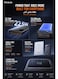 Mcdodo Power Bank 30000mAh, Mirror LED Display, 22.5W PD Fast Charging, 1 USB-C + 2 USB-A, Charge 3 Devices, High Capacity Portable Charger, Black, MC-4240