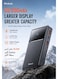Mcdodo Power Bank 30000mAh, Mirror LED Display, 22.5W PD Fast Charging, 1 USB-C + 2 USB-A, Charge 3 Devices, High Capacity Portable Charger, Black, MC-4240