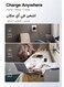 Mcdodo CH-4271 40W GaN Charger UK Plug 1C+1A with Digital Display Built-in 65cm Retractable USB-C Cable Black Fast Charging Wall Adapter