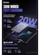 McDodo Magnetic Wireless Power Bank, Metal Ultra-Thin 10mm, 5000mAh, 15W Wireless + 20W USB-C Fast Charging, N52 Magnets, Airline Approved, Black, MC-4641