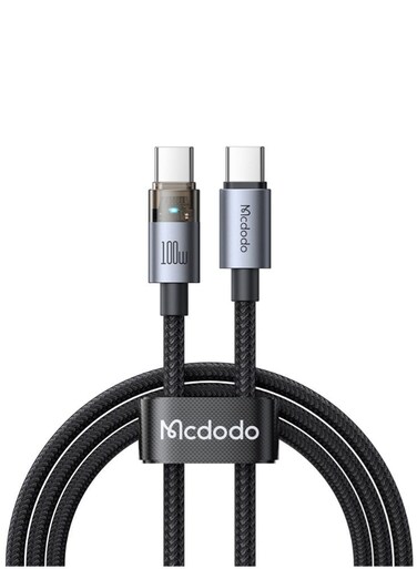 Mcdodo Ca-5580 TYPE-C TO TYPE-C 100W 1.2M FAST CHARGING AND DATA CABLE 1.2M