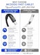 Mcdodo 60W USB-C to USB-C Bending Reinforced Cable 1m, PD Fast Charging, Nylon Braided, for iPhone 15 16, Samsung Galaxy, Android, Tablets and Laptops, Black, CA-5641