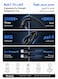 Mcdodo 60W USB-C to USB-C Bending Reinforced Cable 1m, PD Fast Charging, Nylon Braided, for iPhone 15 16, Samsung Galaxy, Android, Tablets and Laptops, Black, CA-5641