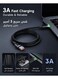 Mcdodo Lightning Cable 1.2m Fast Charging 3A CA-6000 Black, USB A to Lightning Magnetic Self Winding Data Cable, High Speed Sync, Tangle Free Durable Charger Cord