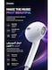 Mcdodo Type-C Wired Earphones Element Series with Mic – USB-C Stereo Headphones for Android Phone, Tablet, Laptop – White (HP-6071)