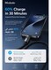 Mcdodo Horizontal LED Display iPhone Cable 36W USB-C to Lightning 1.2m – Fast Charging PD Data Sync for iPhone 14 13 12 11, iPad AirPods – Black