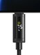 Mcdodo USB C to USB C Cable 100W Fast Charging 1.2m CA-8000 Black, Dual LED Display PD Data Cable, High Speed Sync, Durable Charger Cord