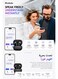 Mcdodo AI Translator Earbuds, 134 Languages, Real-time Translation, ANC and ENC, Speak A01, IPX4, iPhone Android, Black, HP-8220