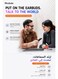Mcdodo AI Translator Earbuds, 134 Languages, Real-time Translation, ANC and ENC, Speak A01, IPX4, iPhone Android, Silver, HP-8221