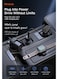 Mcdodo CH-8300 70W GaN Travel Charger UK Plug 1C+1A 2 in 1 with Built-in Apple Watch Charger Black USB-C PD Fast Charging Adapter