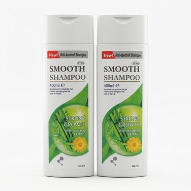 Feah Smooth Shampoo Set Twin Pack   Daily Hair Care   400ml + 400ml