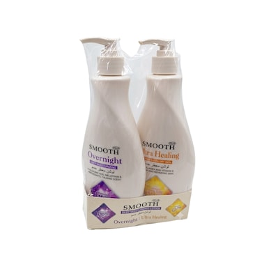 Feah Smooth Moisturizing Body Lotion Twin Pack   500ml + 500ml