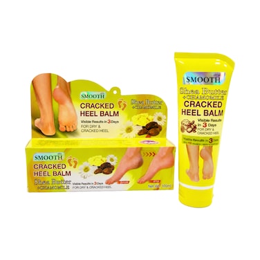 Feah Smooth Shea Butter &amp; Chamomile Heel Balm   Foot Care Moisturizer 100ml