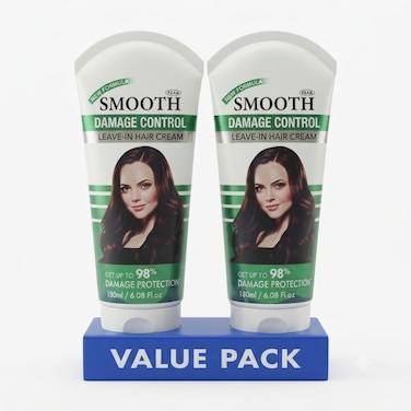 Feah Smooth Hair Cream Twin Pack   Hair Styling &amp; Care   180ml x 2