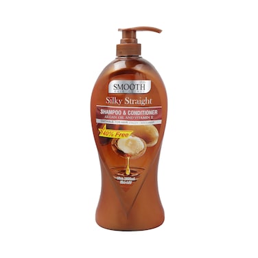 Feah Smooth Argan Shampoo &amp; Conditioner   2-in-1 Hair Care   1380ml
