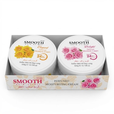 Feah Smooth Moisturizing Body Cream Set   Daily Skin Hydration   300ml
