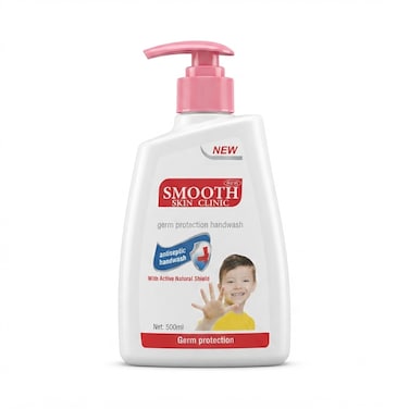 Feah Smooth Red Hand Wash   Liquid Hand Soap   500ml