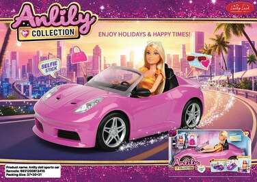 Anlily doll sports car