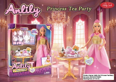 Anlily doll princess tea party