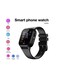 Smartbarry W008 PRO Smart Watch With Sleep Monitoring, Text Message Notifications, Built-In Camera And Rugged Strap - Black