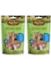 Dog Fest Duck Meat Bones for Mini Dogs 55g (Pack of 2)   Natural Training Treats