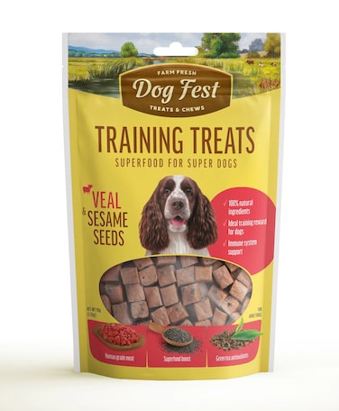 Training Treats Veal &amp; Sesame Seeds 90g