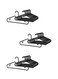 Black Clothes Hanger, 30-Pack, Slim Design for Space Efficiency