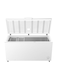 Hisense 650L Gross Capacity/500L Net Capacity Chest Freezer with inner glass door,LED Lighting,Mechanical Temperature control 180 W FC-65DD4SA2 White
