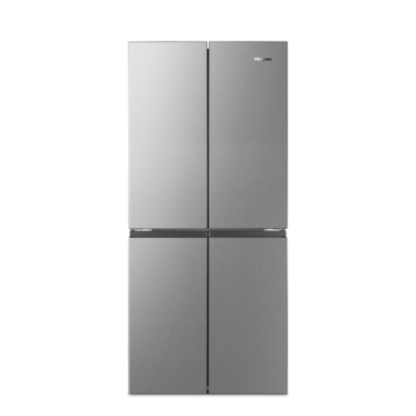 Hisense RQ5G470SBS3- Cross Door American 610L Gross/456L(Net) Freezer Fridge, Frost Free, Multi Air Flow, Dual-Tech Cooling, Bottom Cooling System, Silver