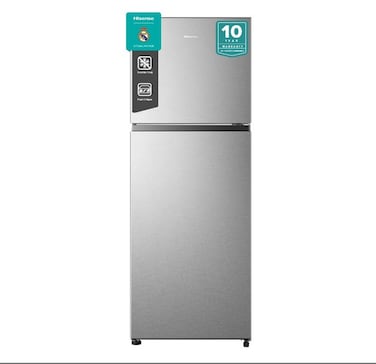 Hisense HTM60320D3 418 Litres Top Mount Refrigerator with Inverter Compressor No Frost Technology, Reversible Door