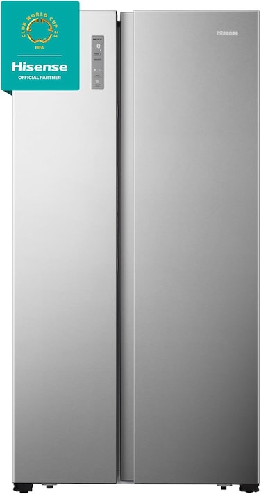 Hisense 670L Gross / 550L Net Capacity Side By Side Refrigerator, Total No Frost, Inverter, Multi Air Flow Super Cool RS3P725NAI