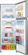 Hisense RT3N328NAI-Top Mount Refrigerator Top Freezer 251L Net Capacity Fridge, Big Door Balcony, No Frost, LED Interior Light, Deodorizing Filter, Multi Air Flow, Inverter Compressor, Silver