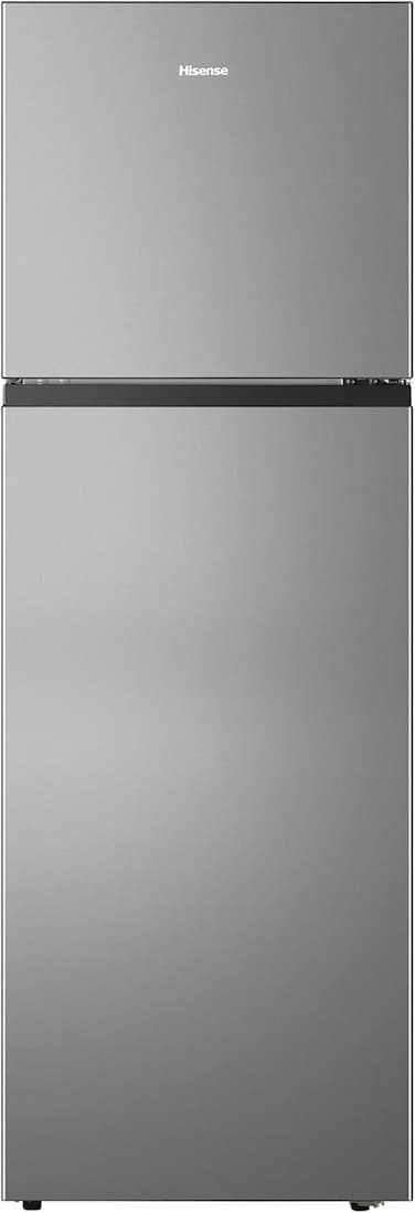 Hisense RT3N328NAI-Top Mount Refrigerator Top Freezer 251L Net Capacity Fridge, Big Door Balcony, No Frost, LED Interior Light, Deodorizing Filter, Multi Air Flow, Inverter Compressor, Silver