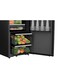Hisense Single door Fridge/Freezer Gross Capacity 480L Net Capacity 370L , Durabale Inverter, Frost Free, Metal Cooling  RL5K480SBFE black