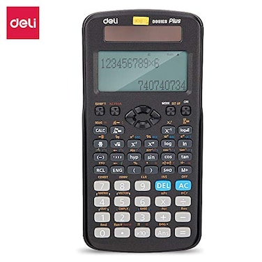 Deli Scientific Calculator 417F 10+2 Digits ED991ES
