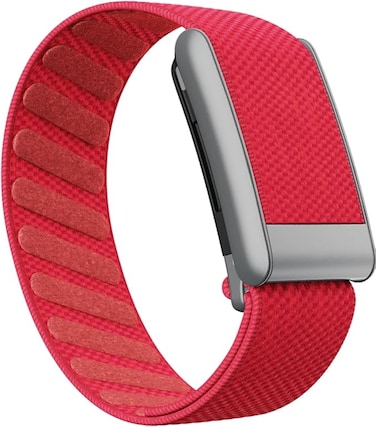 specton Ultra-soft Nylon Sport Band Compatible with WHOOP 5.0, One, Peak, and Life   Breathable, Durable &amp; Secure Fit Strap   NOT for Gen 4,Red