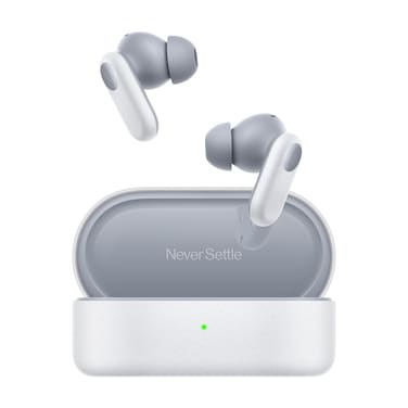 OnePlus Nord Buds 2r True Wireless in Ear Earbuds with Mic, 12.4mm Drivers, Playback:Upto 38hr case,4-Mic Design, IP55 Rating, Misty Grey - Indian Version