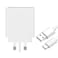 100W SuperVOOC USB-A Fast Charging Adapter 3-PIN - Universal Compatibility with Oppo, Realme, Vivo, IQOO, Poco - Power Delivery, Quick Charge Technology, Ultra-Fast Speed - White