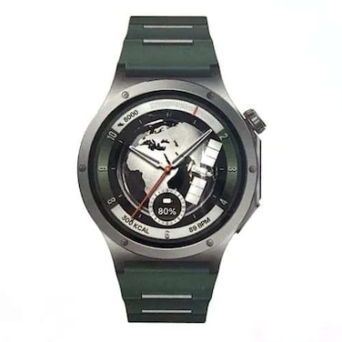 OnePlus Watch 4 Evergreen Titanium Smartwatch with GPS, Bluetooth